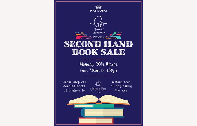 Parents' Association presents Second Hand Book Sale