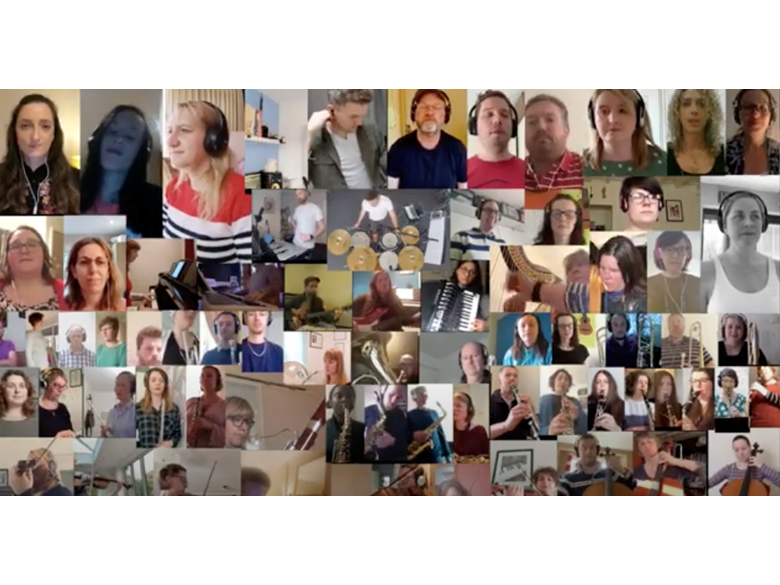 our virtual choir