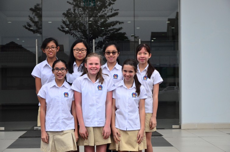 BIS Hanoi under 13 Girls Team
