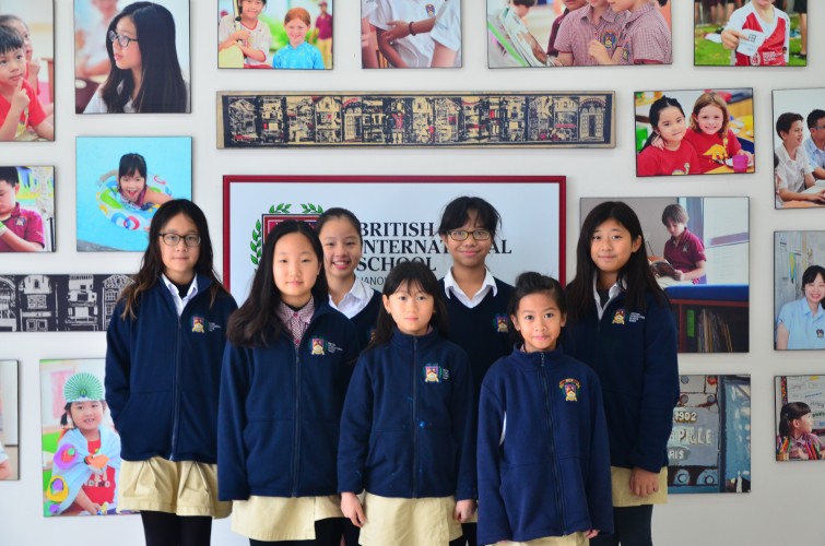 BIS Hanoi under 11 Girls Team