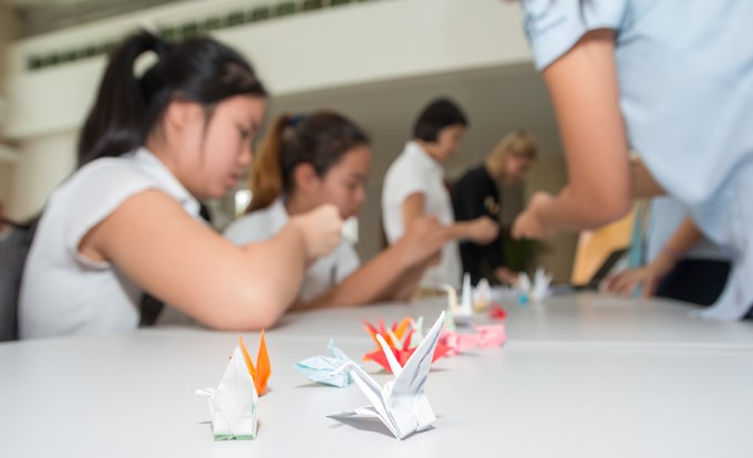 Hungry for Peace Week 2017 as it happened | BIS HCMC-hungry-for-peace-week-2017-as-it-happened-Hungry For Peace Paper Cranes
