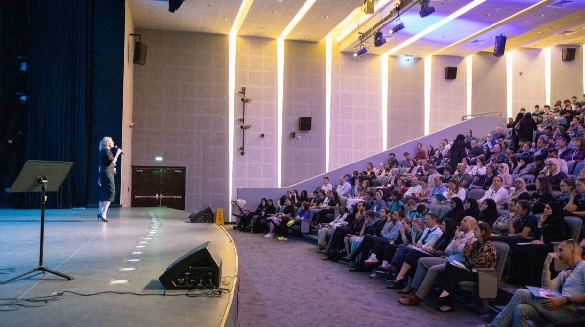 BIS Abu Dhabi auditorium