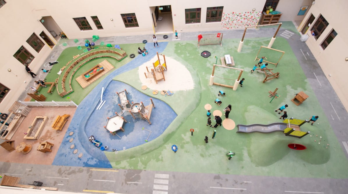 BIS Abu Dhabi school EYFS playgrounds