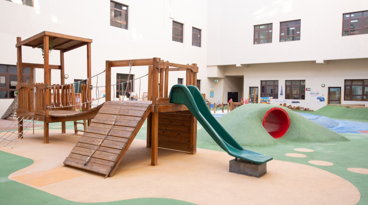 EYFS playground at BIS Abu Dhabi school