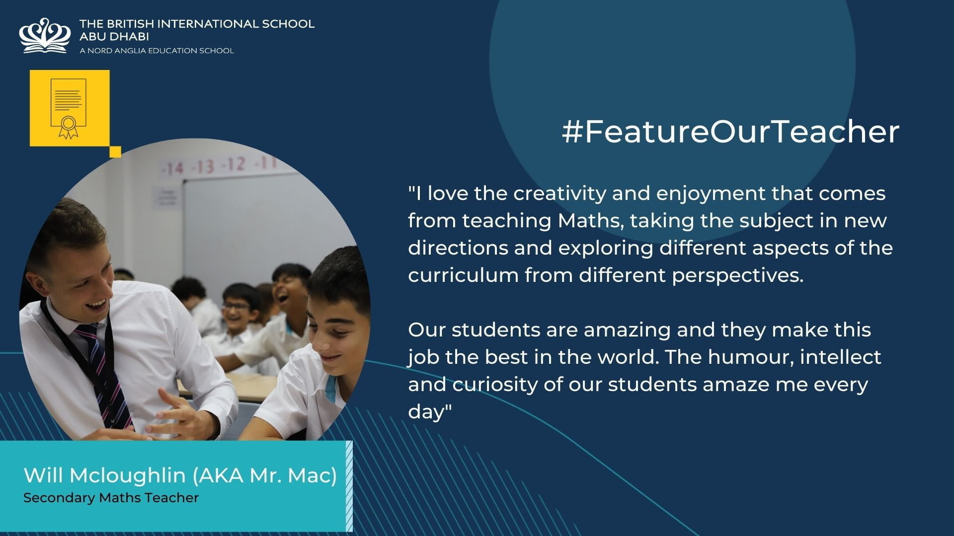 Feature Our Teacher Will Mcloughlin - Feature Our Teacher Will Mcloughlin