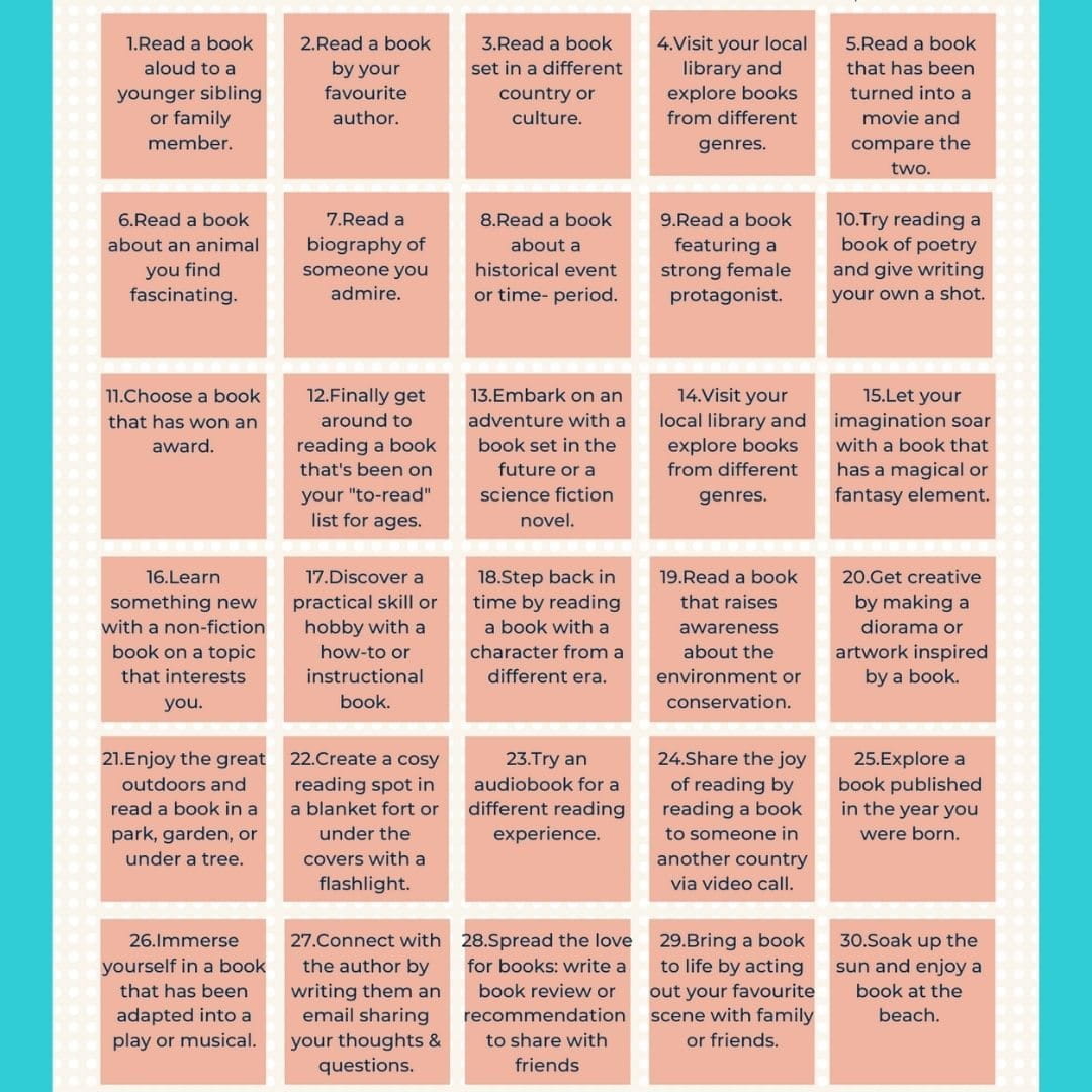 Summer Reading Challenge - Carousel For News Detail