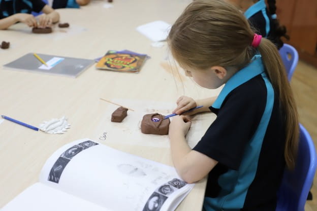 Year 3 Clay Eyes - Carousel For News Detail