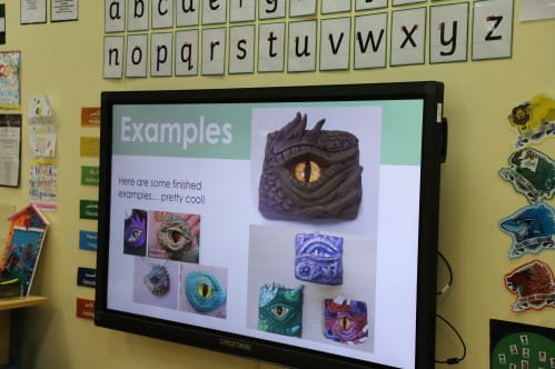 Year 3 Clay Eyes - Carousel For News Detail