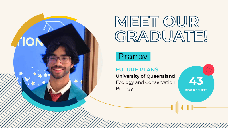 BIS Abu Dhabi Graduate, Pranav