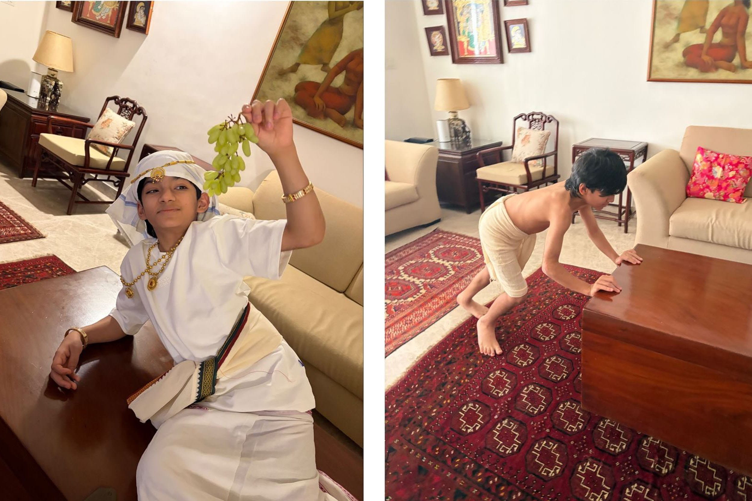 Year 4 students exploring life as Pharaohs and workers on Ancient Egypt Day