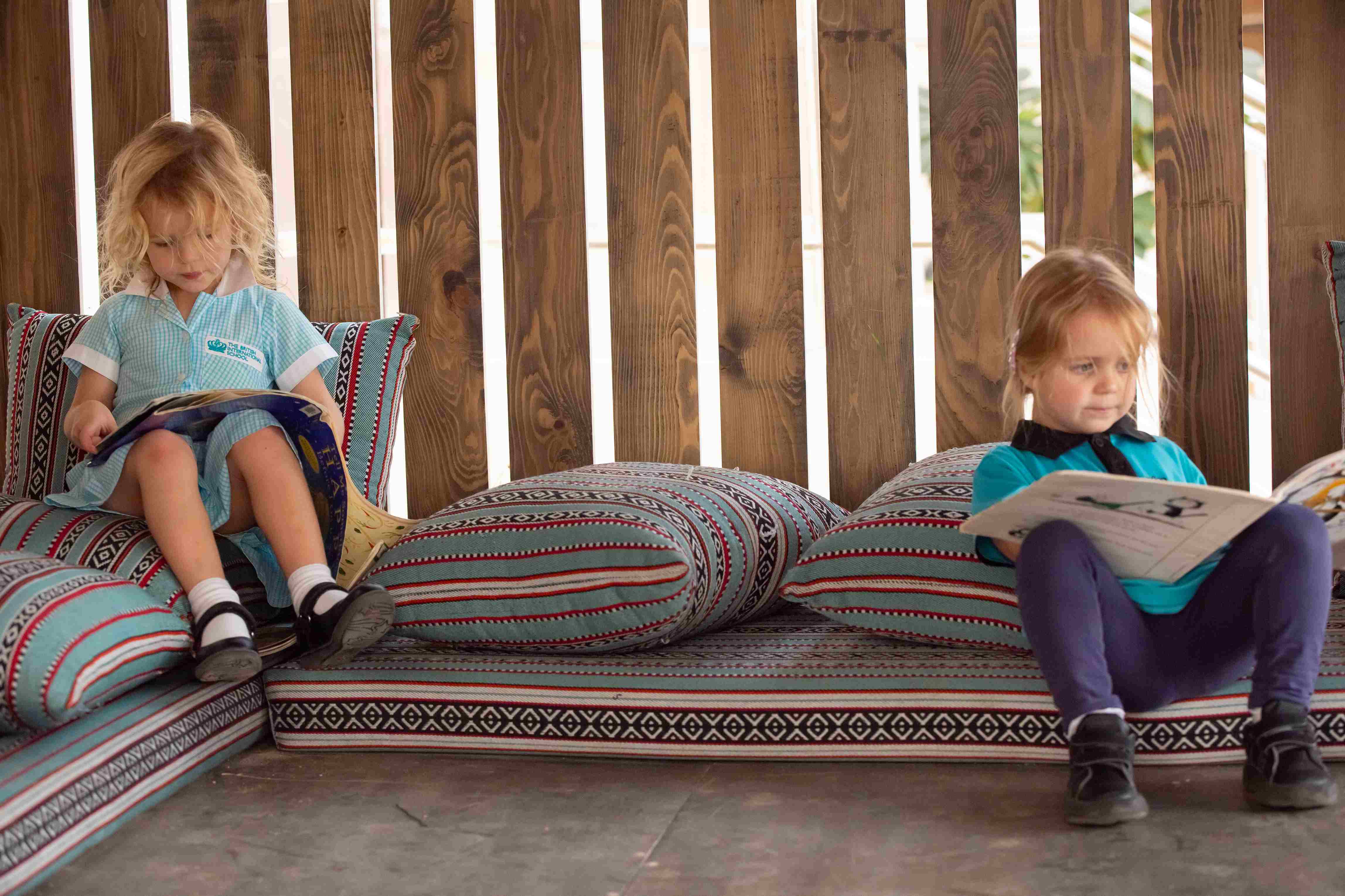 Quiet Reading Time in the Eco Edventure Area