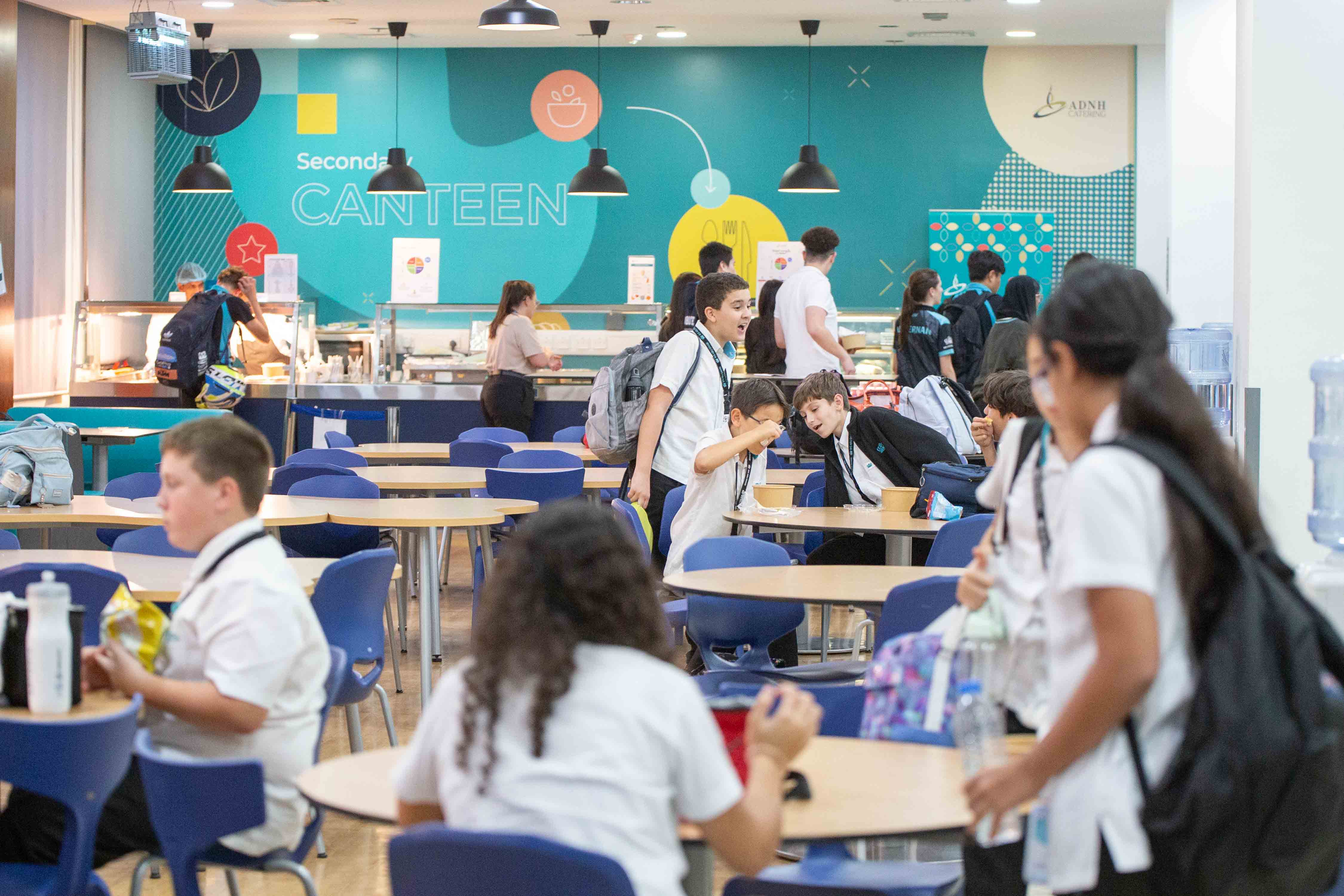 BIS Abu Dhabi lunch time