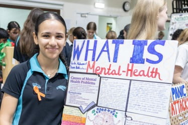Minds Matter Mental Health Exhibition at The British International School Abu Dhabi