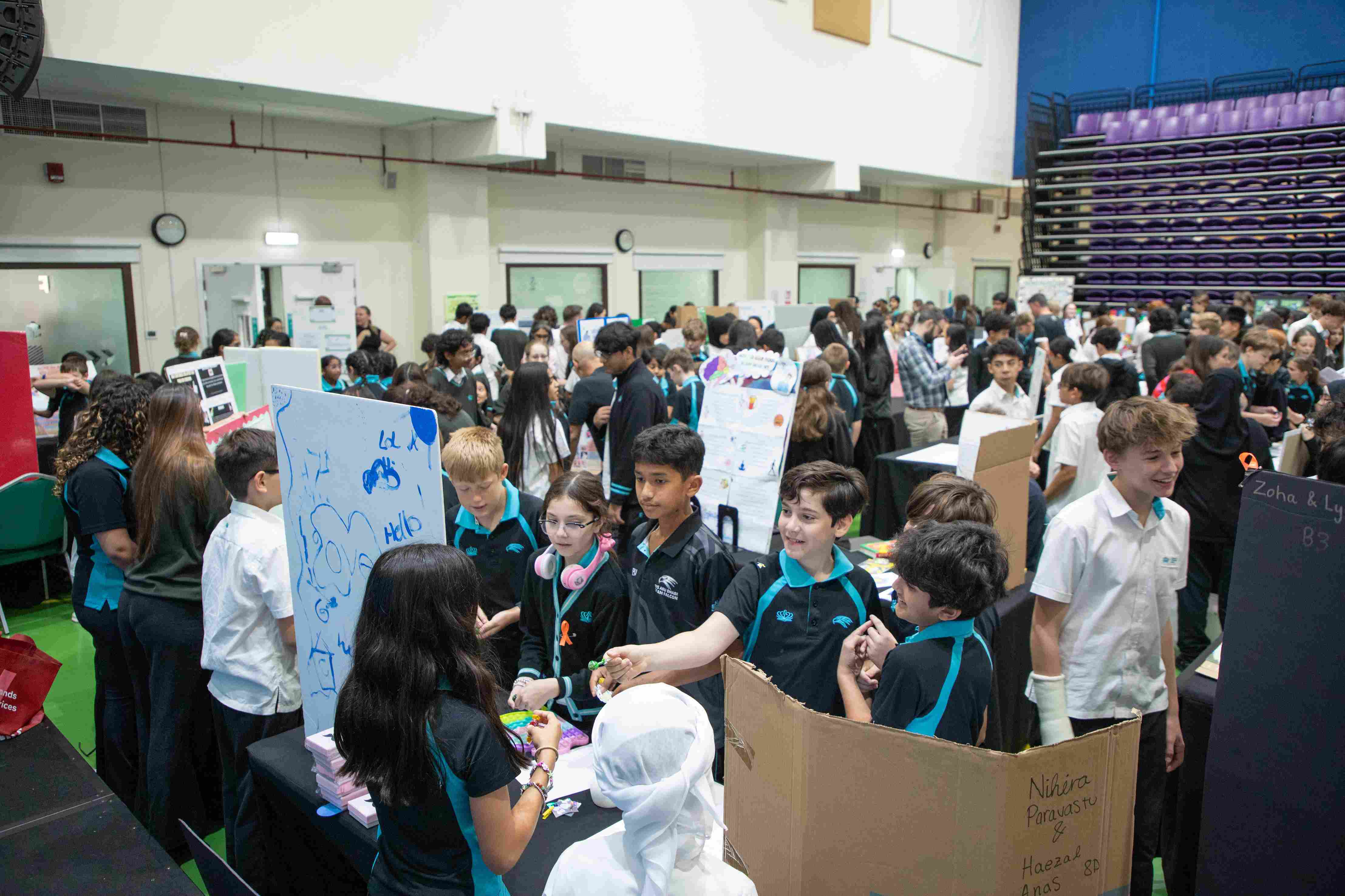 Minds Matter Mental Health Exhibition at The British International School 