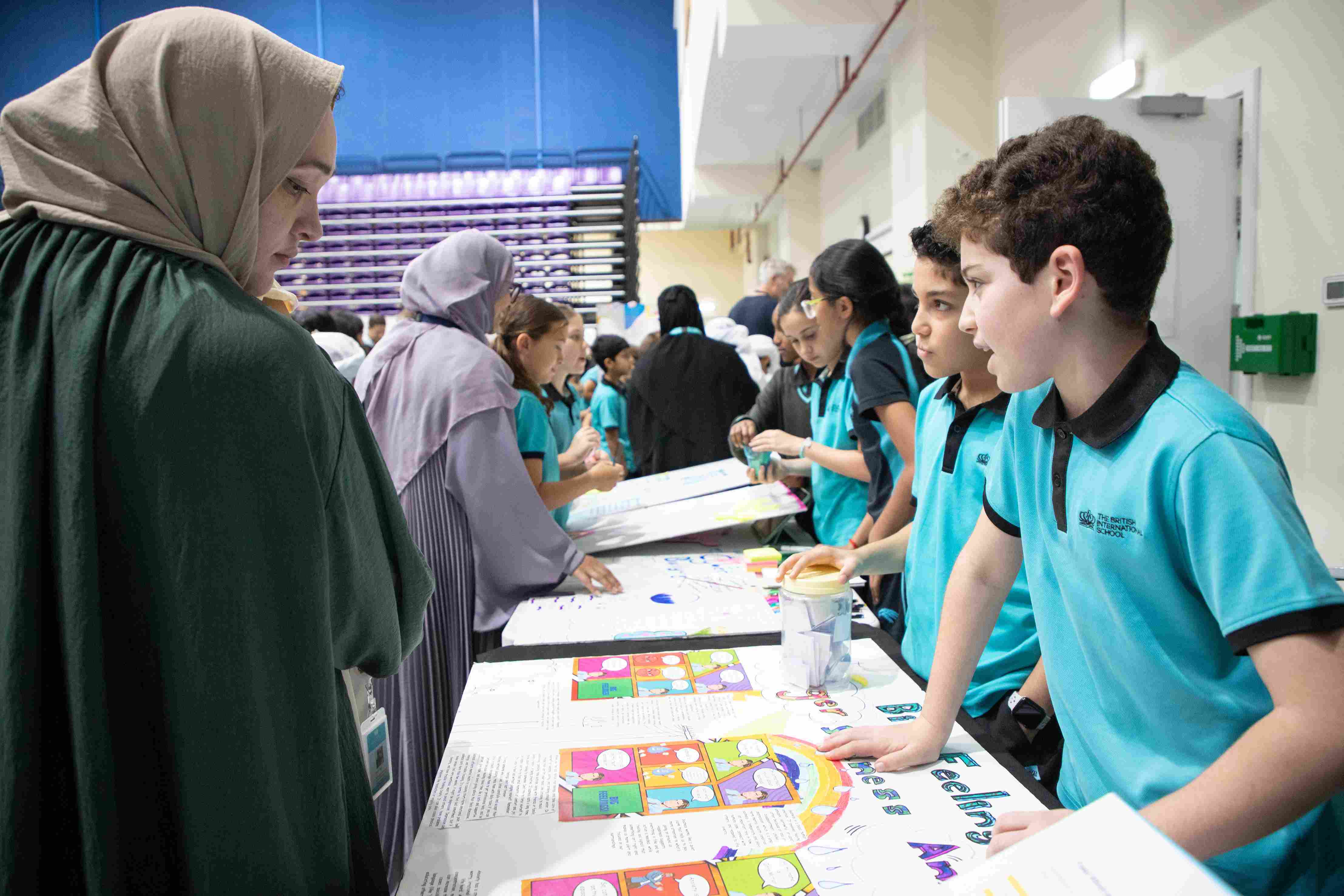 Minds Matter Mental Health Exhibition at The British International School 