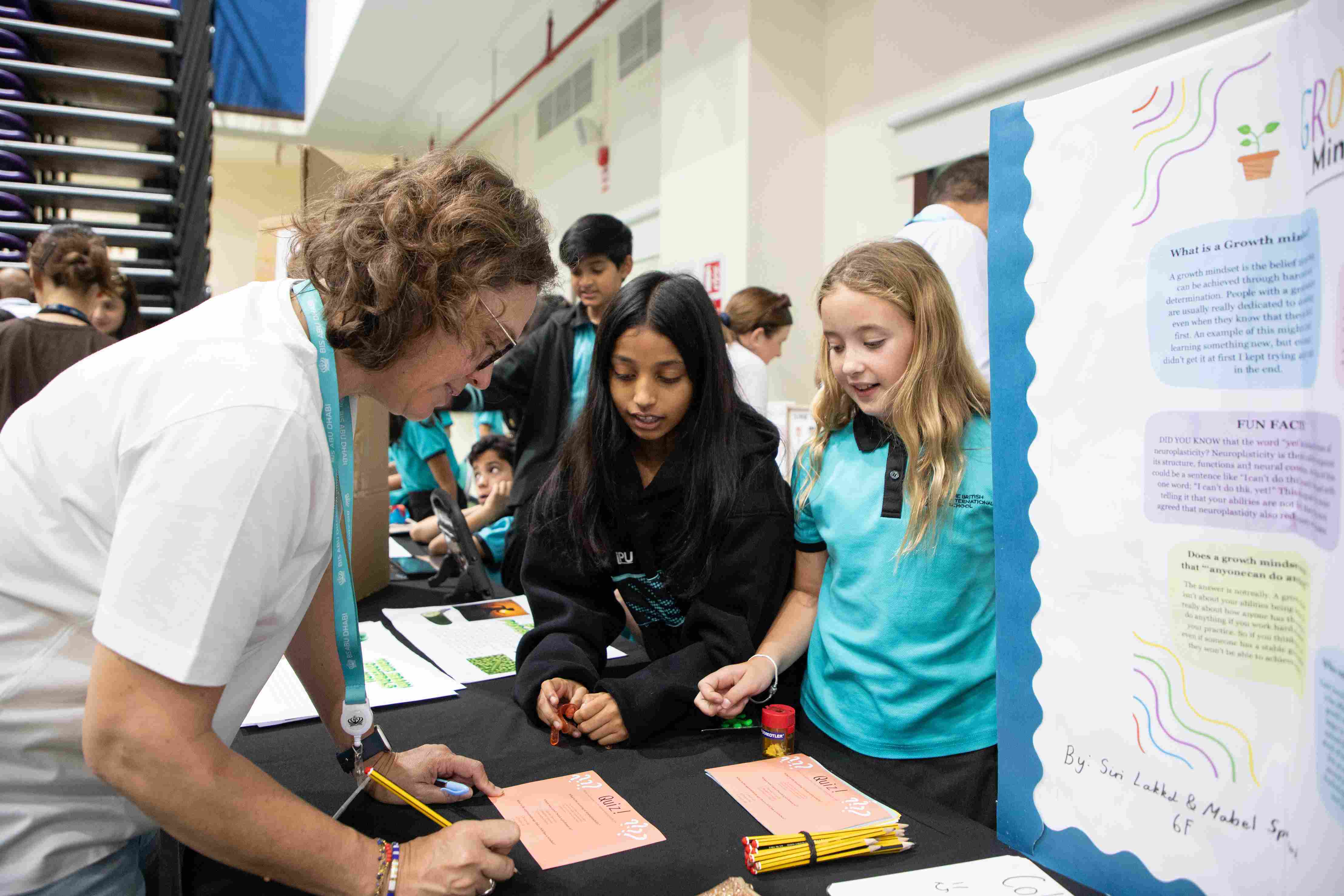 Minds Matter Mental Health Exhibition at The British International School 