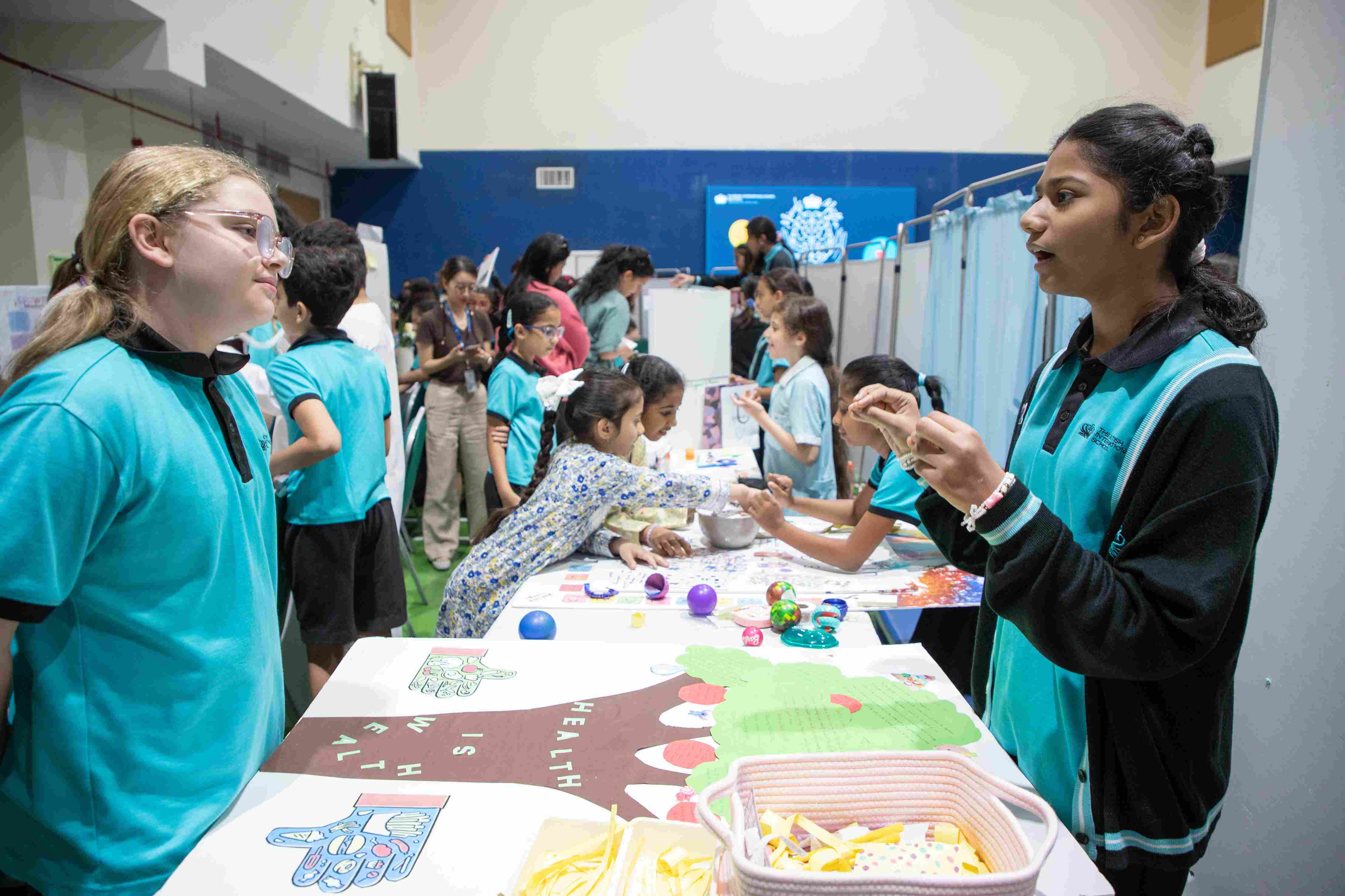 Minds Matter Mental Health Exhibition at The British International School 