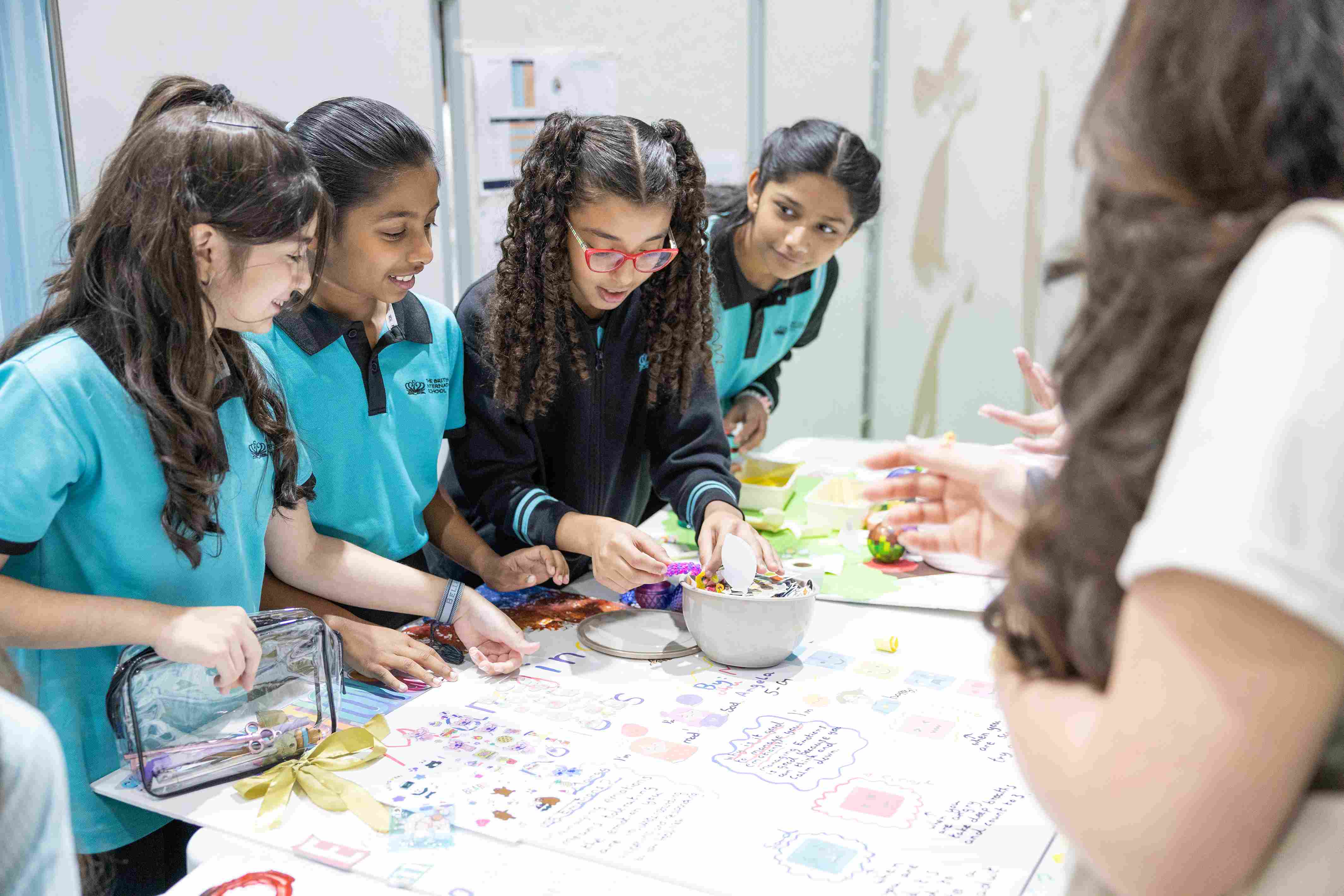 Minds Matter Mental Health Exhibition at The British International School 