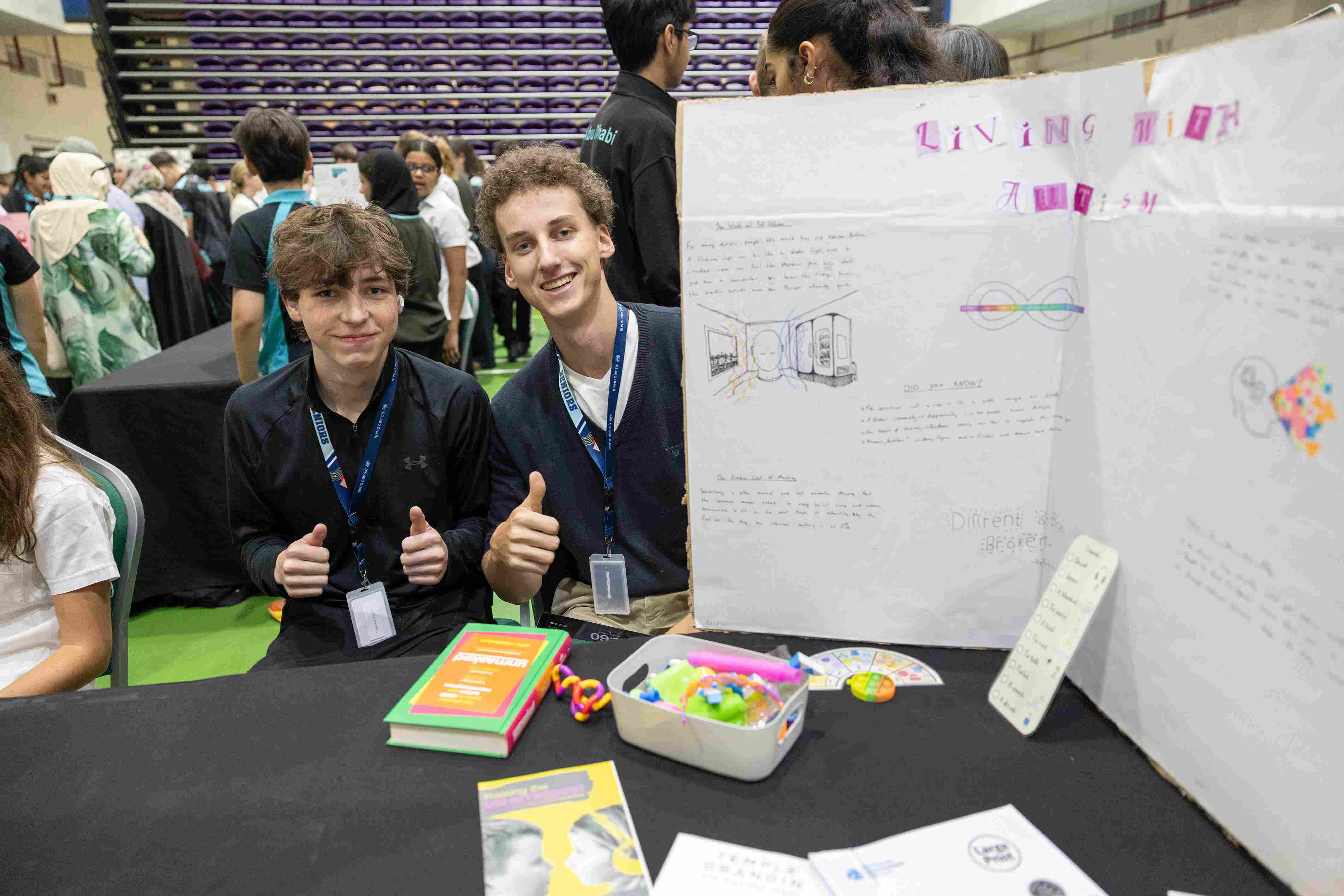 Minds Matter Mental Health Exhibition at The British International School 