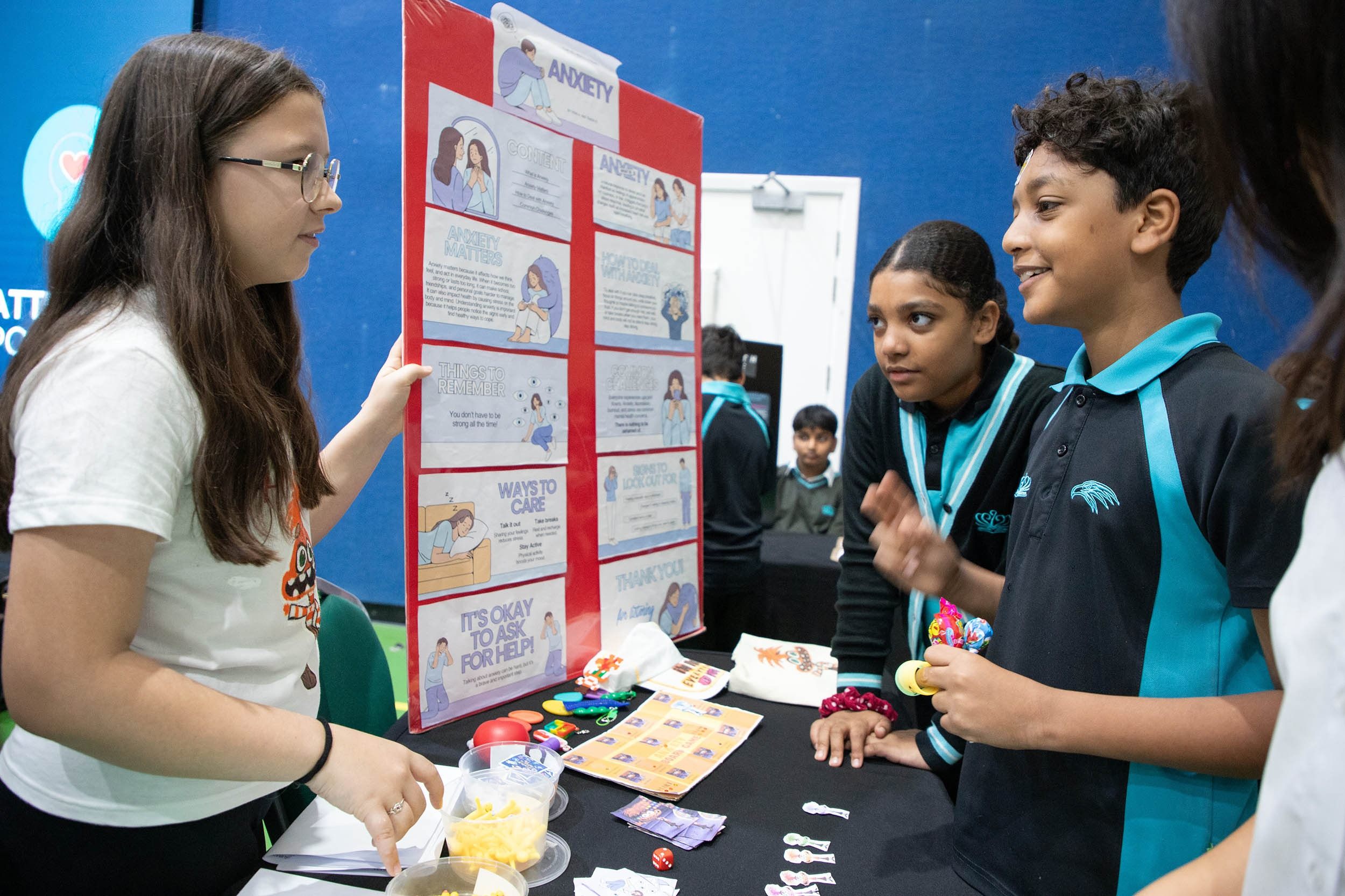 Minds Matter Mental Health Exhibition at The British International School Abu Dhabi