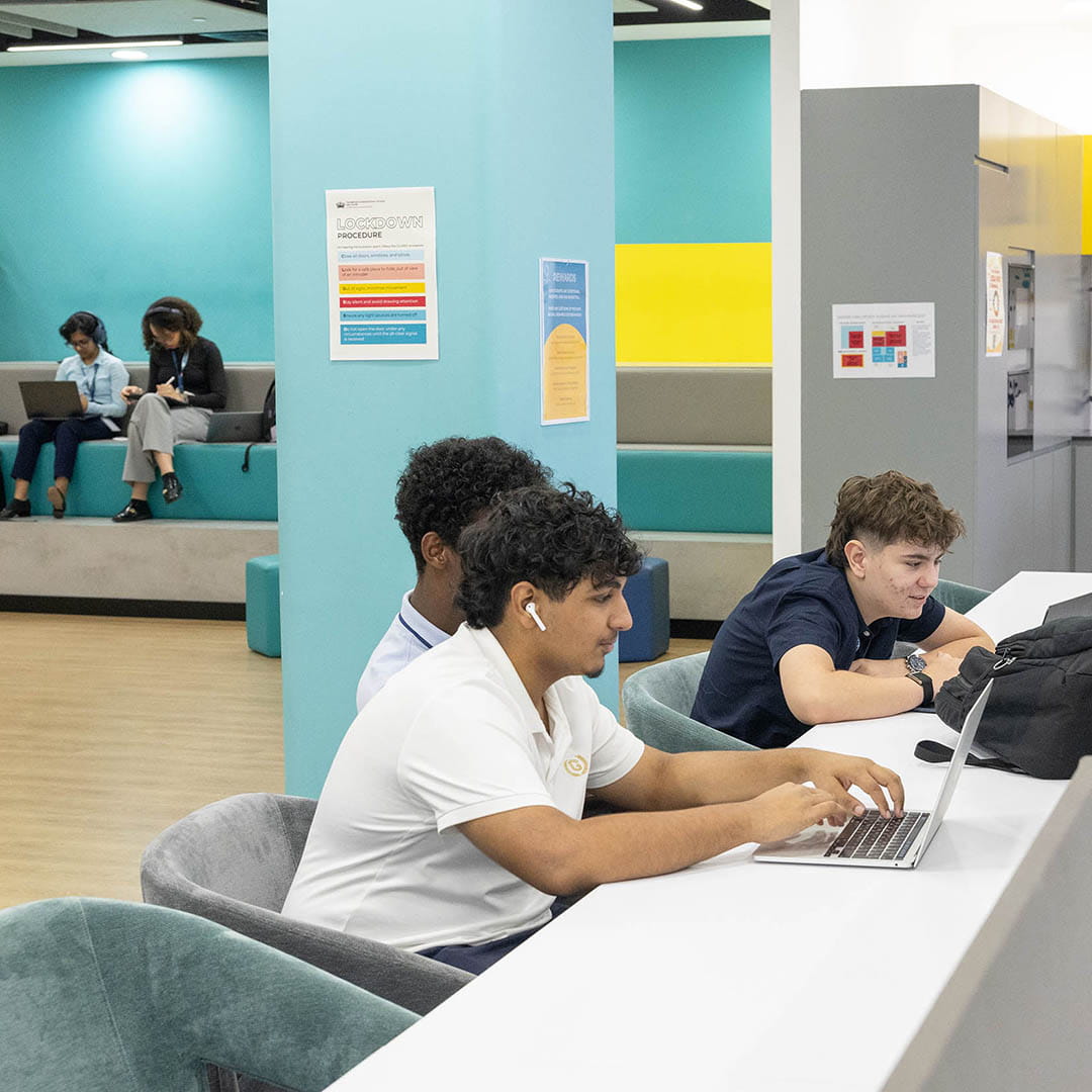 IB School in Abu Dhabi | BIS Abu Dhabi - Small Text And Image