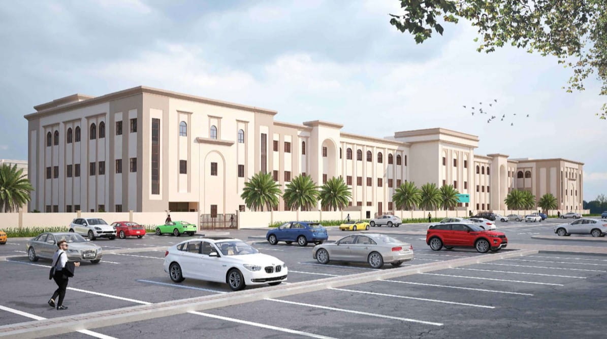 new building at NAS Abu Dhabi school