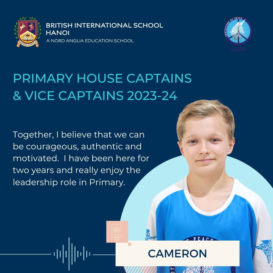 Welcoming the Newly Elected Primary House Captains and Vice - Primary House Captain Quotes