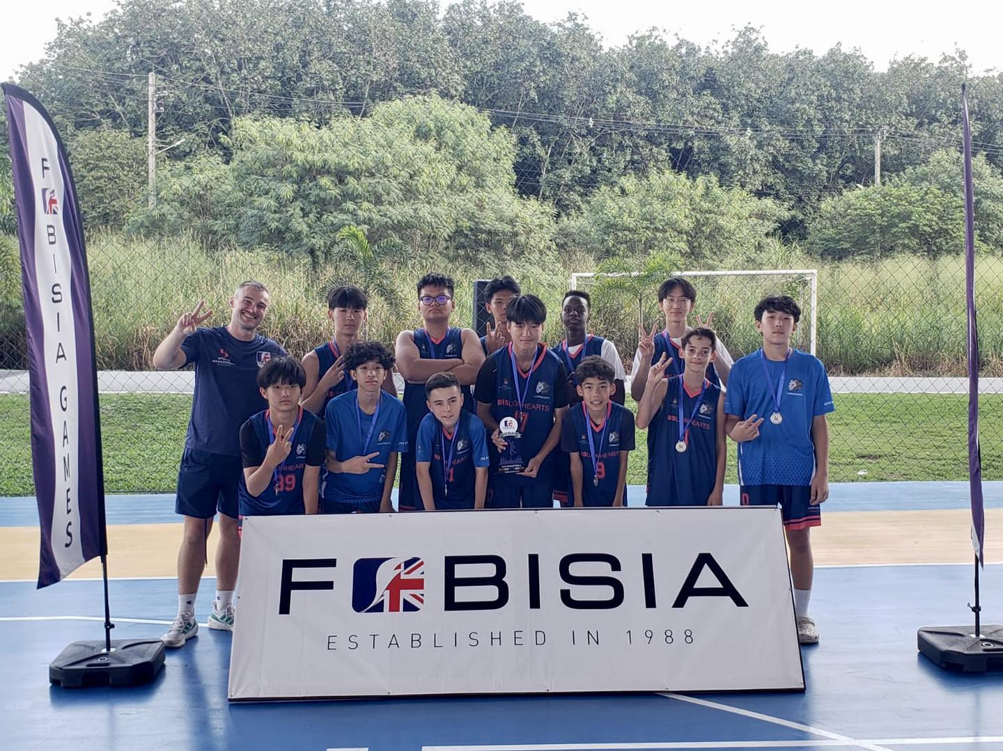 BIS U15 Team Makes Waves at FOBISIA Games in Thailand | British International School Hanoi - U15 FOBISIA 2023 Day 1