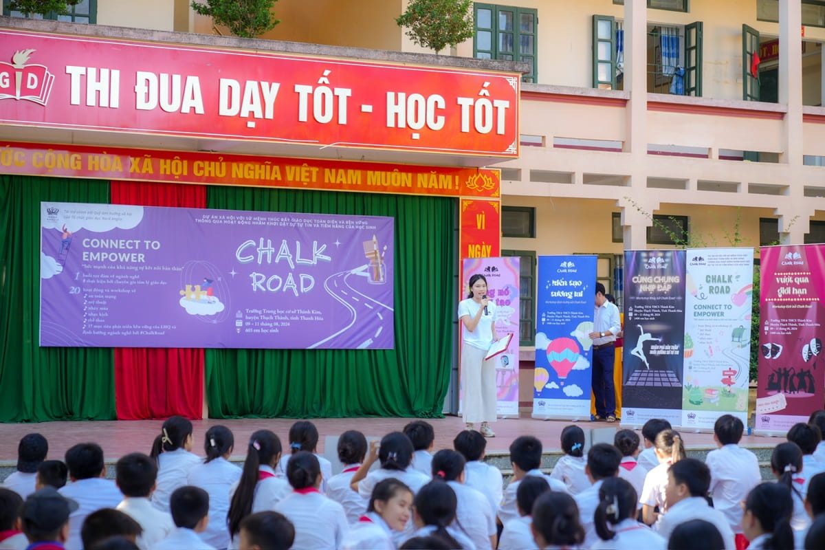 BIS Hanoi students empower 1400 children in the mountainous region of Vietnam through their social impact project, Chalk Road | British International School in Hanoi | Nord Anglia - Carousel For News Detail 1
