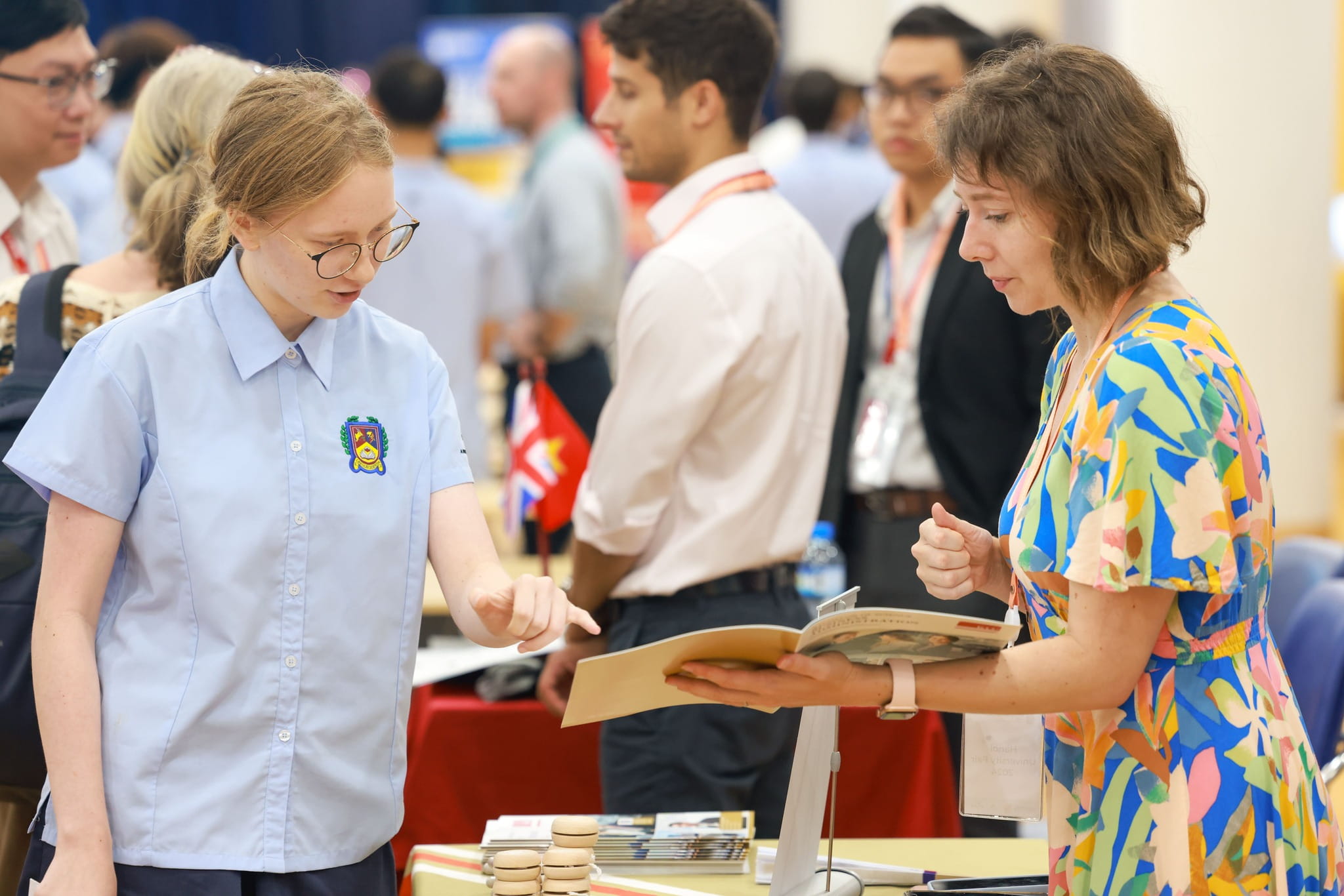 BIS Hanoi hosts over 150 universities at the Hanoi University Fair 2024 | Nord Anglia Education - Carousel For News Detail
