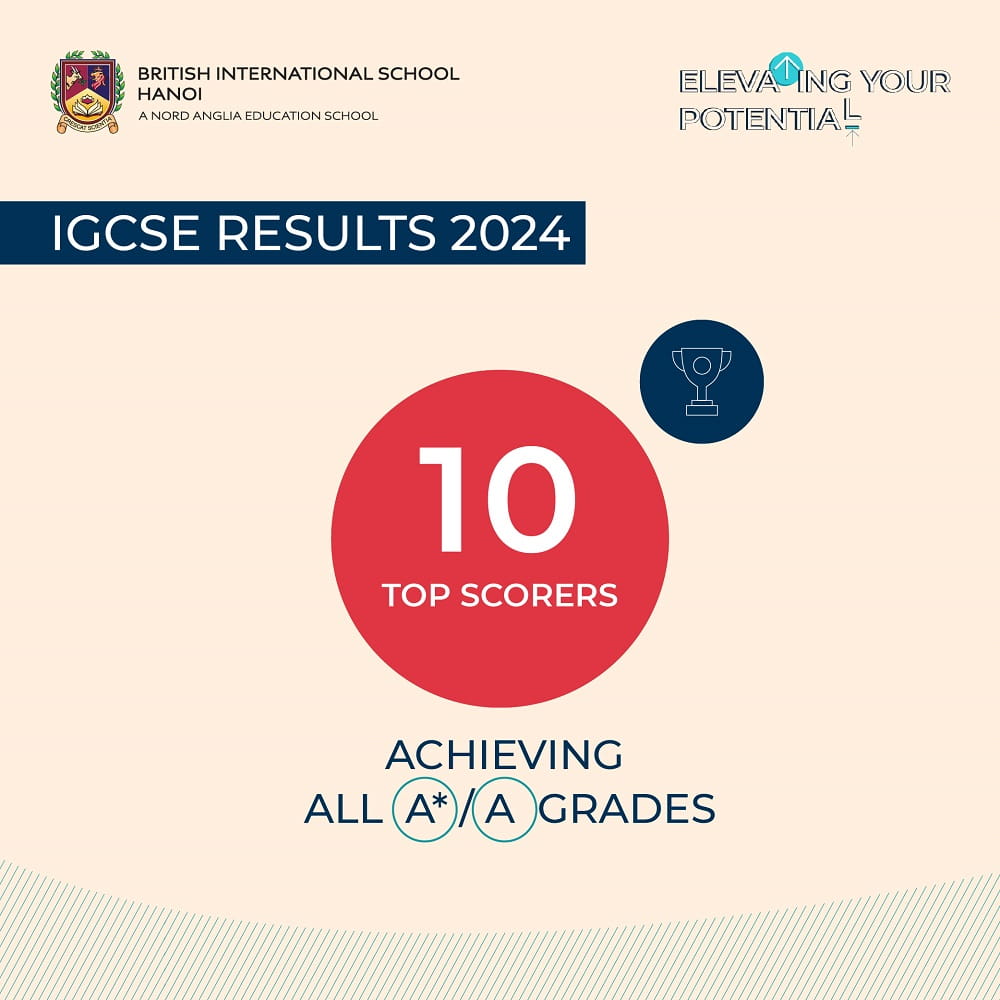 BIS Hanoi celebrates exceptional IGCSE results | British International School in Hanoi | Nord Anglia Education - Carousel For News Detail