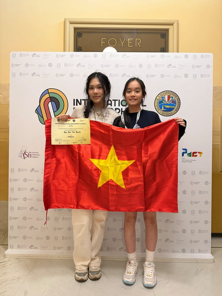 BIS Hanoi student honoured at the 33rd International Philosophy Olympiad | British International School Hanoi - Gia Khanh IPO Awards
