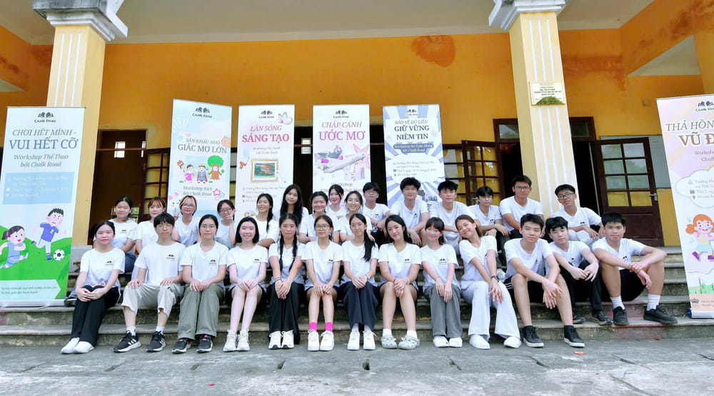 BIS Hanoi's student-led social impact project Chalk Road continues its mission to empower local students in Tuyen Quang | British International School in Hanoi | Nord Anglia Education - BIS Hanoi students inspire young learners in Tuyen Quang