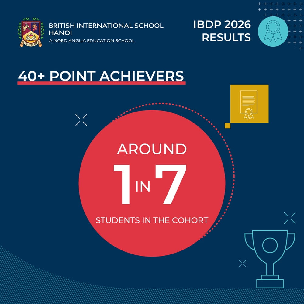 BIS Hanoi Class of 2026 celebrates outstanding IB Diploma results | British International School in Hanoi - Carousel For News Detail