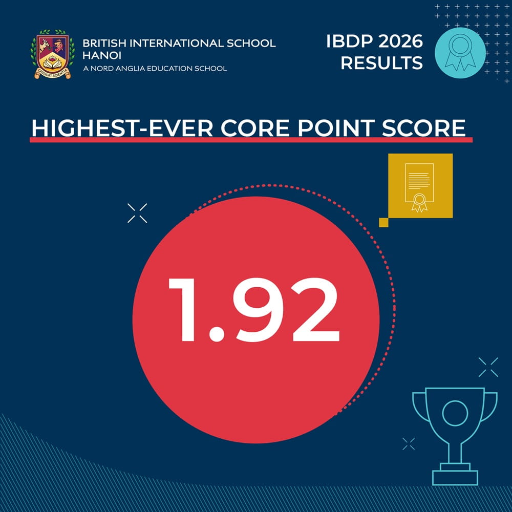 BIS Hanoi Class of 2026 celebrates outstanding IB Diploma results | British International School in Hanoi - Carousel For News Detail