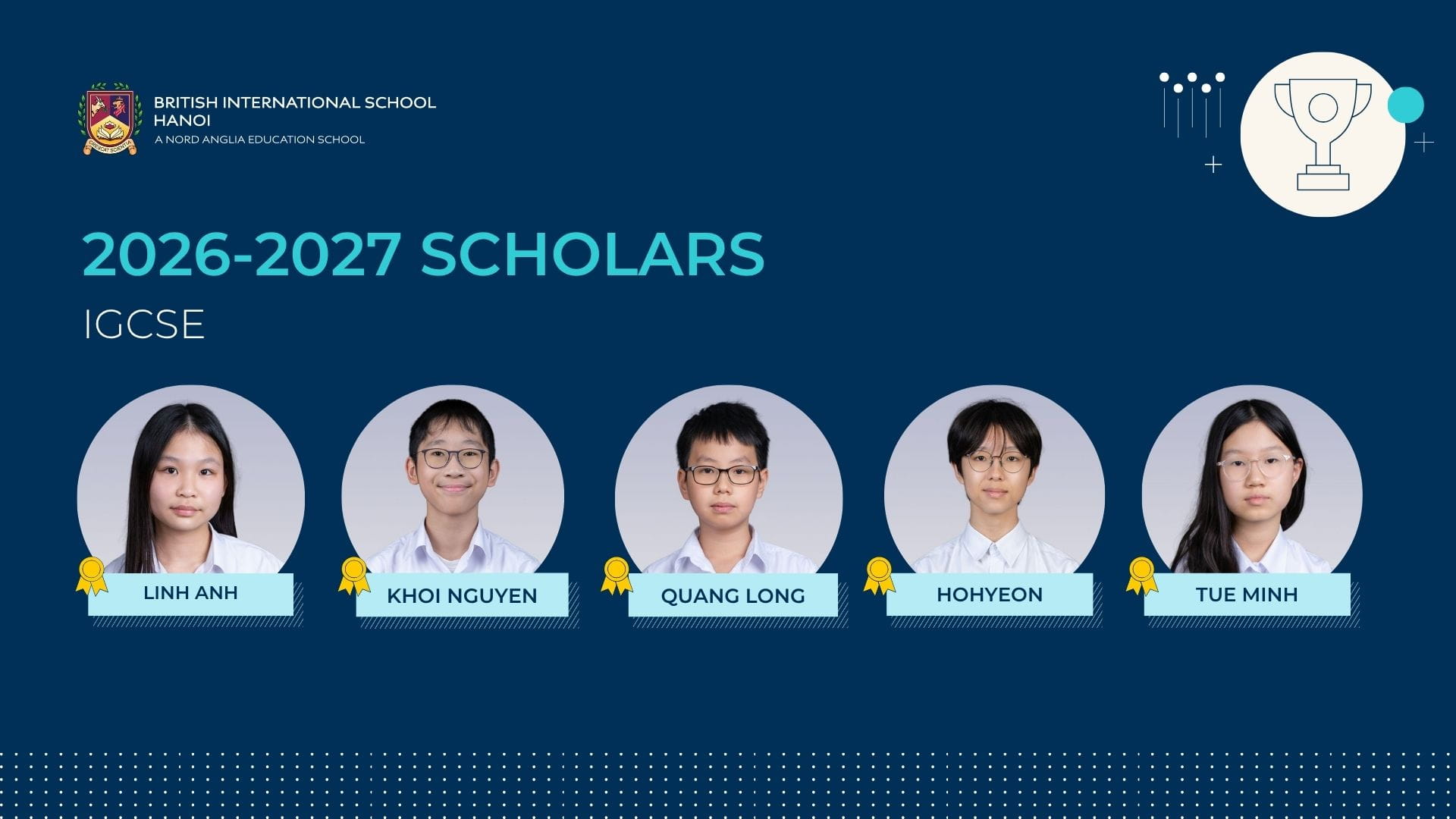 BIS Hanoi scholars for AY 2026-27: Celebrating excellence across our community | British International School in Hanoi9 - Carousel For News Detail 2