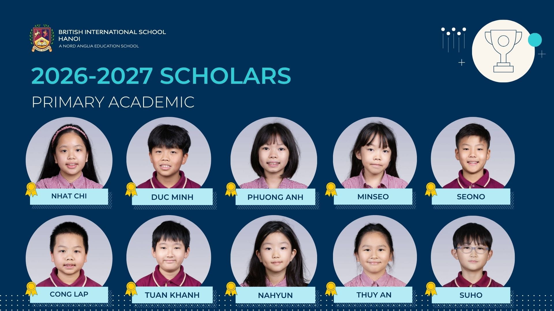 BIS Hanoi scholars for AY 2026-27: Celebrating excellence across our community | British International School in Hanoi9 - Carousel For News Detail 2