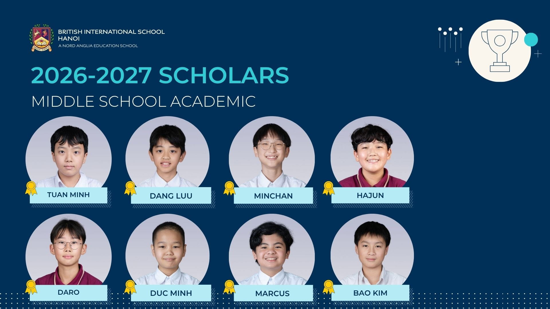 BIS Hanoi scholars for AY 2026-27: Celebrating excellence across our community | British International School in Hanoi9 - Carousel For News Detail 2