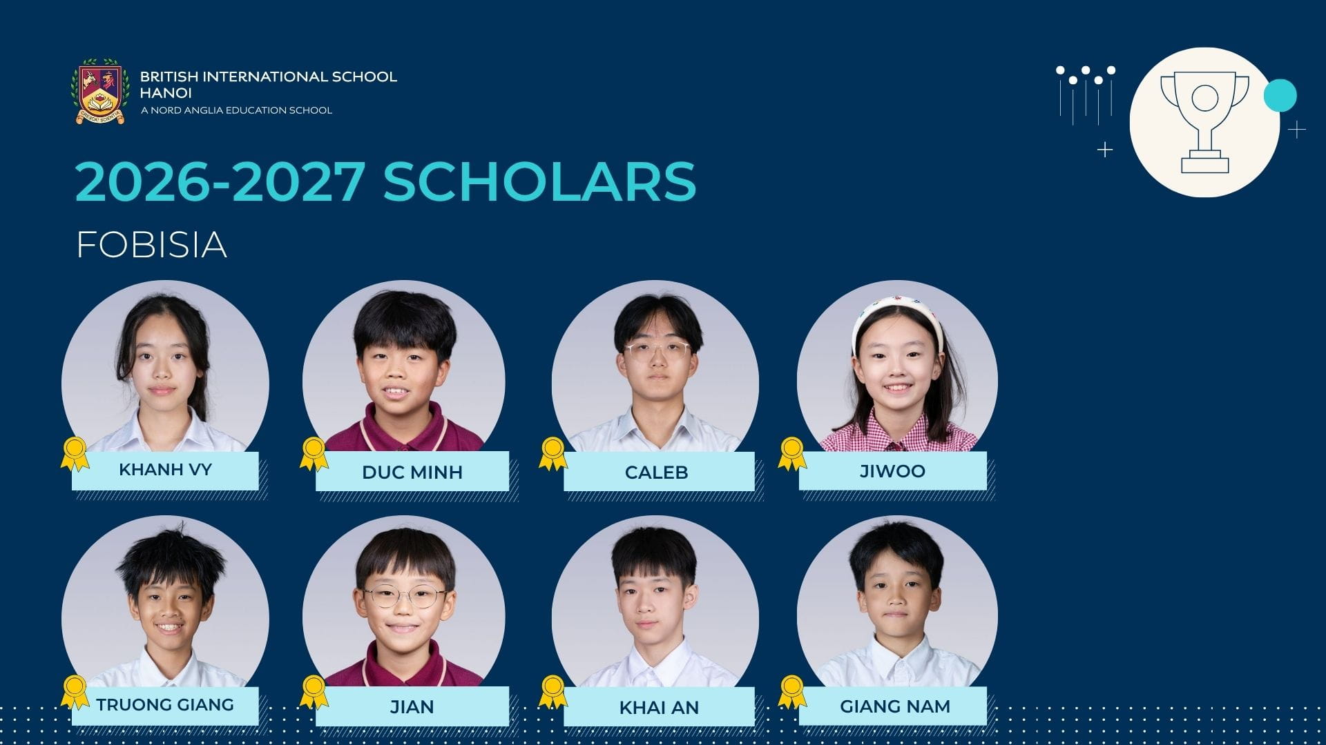 BIS Hanoi scholars for AY 2026-27: Celebrating excellence across our community | British International School in Hanoi9 - Carousel For News Detail 2