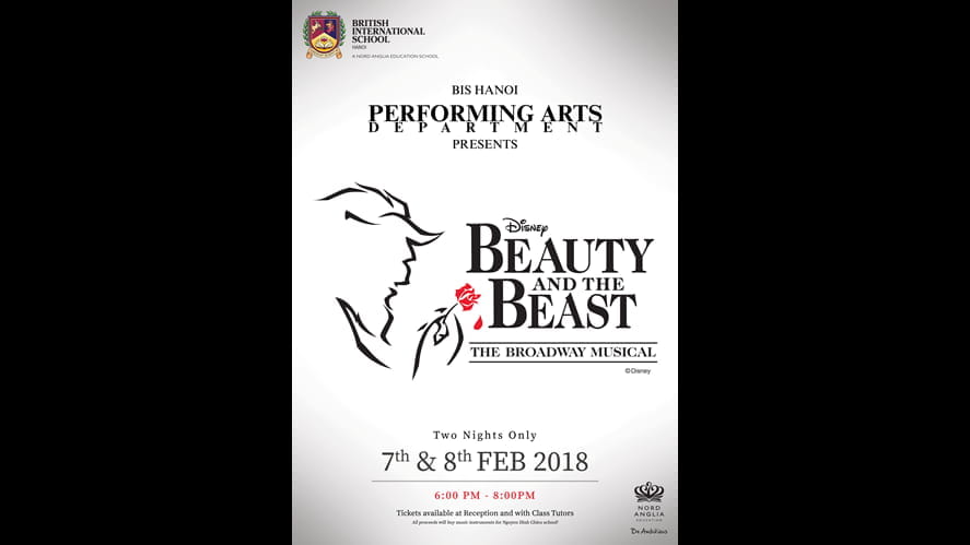 BIS Hanoi Beauty and the Beast Poster