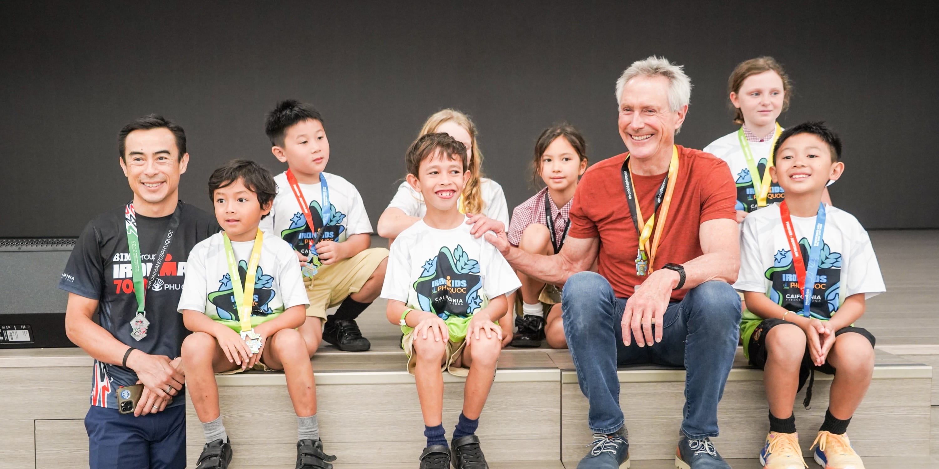 Mark Allen with BIS HCMC students