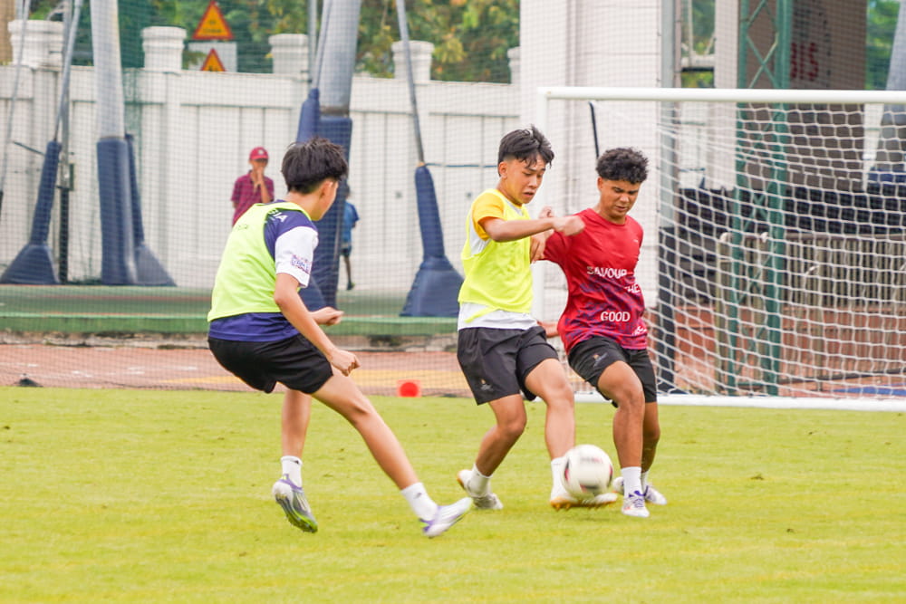 From Perseverance to Podiums: BIS HCMC’s U15 Team Shows True Spirit at FOBISIA Games 2025 - Training