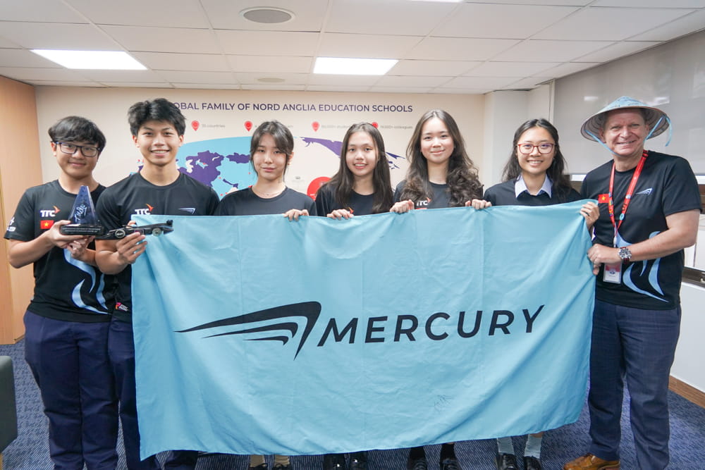 Team Mercury VN Shine on the Global Stage at the 2025 Aramco STEM Racing World Finals Supported by Formula 1 in Singapore - Team Mercury VN Shine on the Global Stage at the 2025 Aramco STEM Racing World Finals