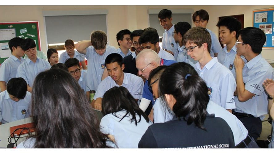 Astronomy Masterclass: BIS students measure Dark Matter and Pulsars using the Stockert Radio Telescope - astronomymasterclassbisstudentsmeasuredarkmatterandpulsarsusingthestockertradiotelescope