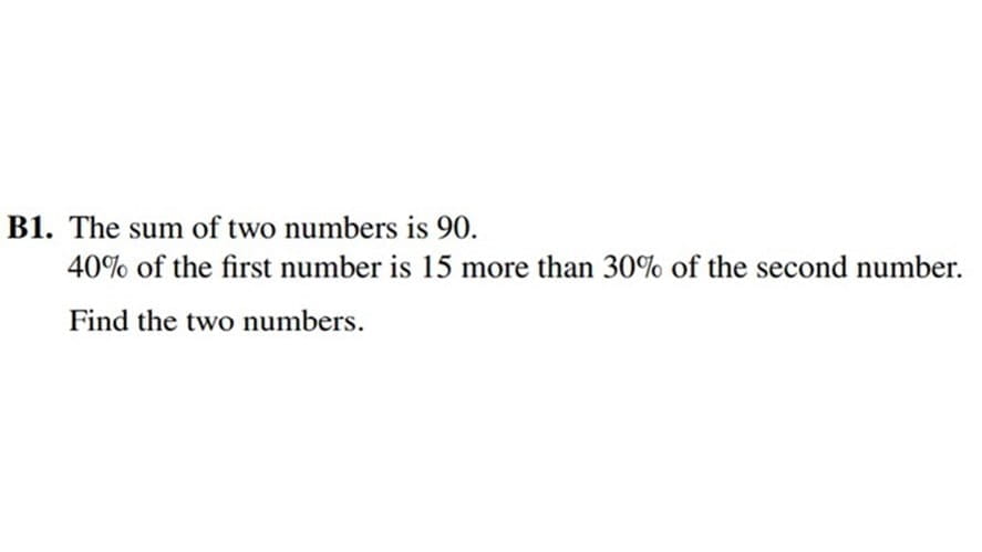 Math challenge 1