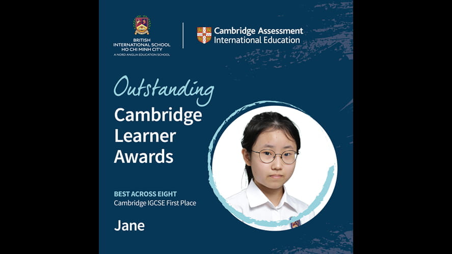 Best Across Eight  Outstanding Cambridge Learner Awards 202122