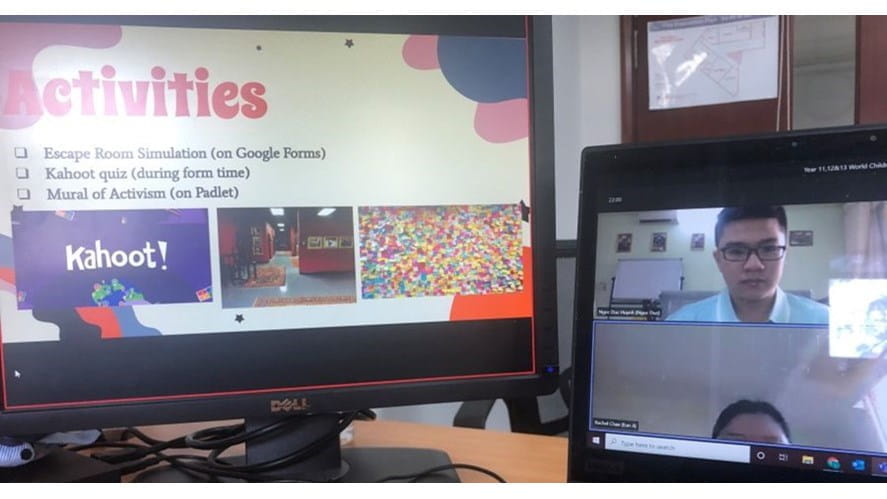 WCD  online activities