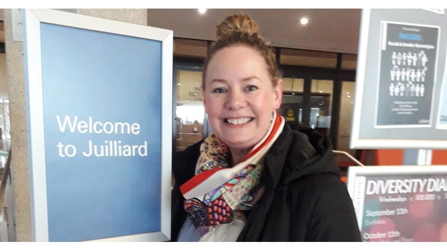 Ms Astley visits Juilliard School New York - ms-astley-visits-the-juilliard-school-new-york