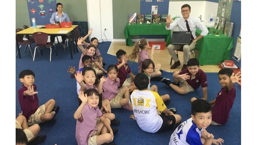 Children back at school