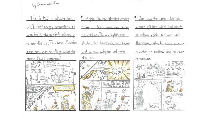 max simon comic 1